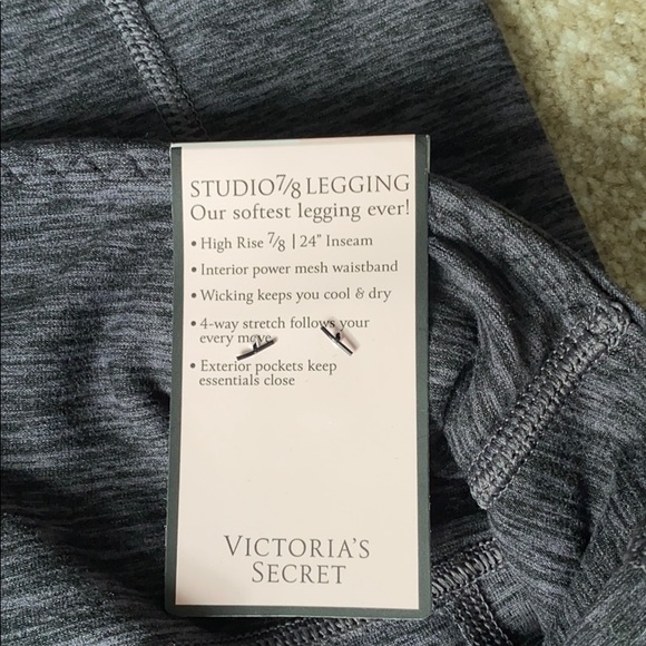 NWT Victoria secret studio leggings - Picture 7 of 7